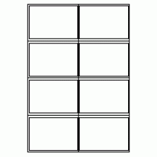 559 - Label Size 97mm x 66mm - 8 labels per sheet